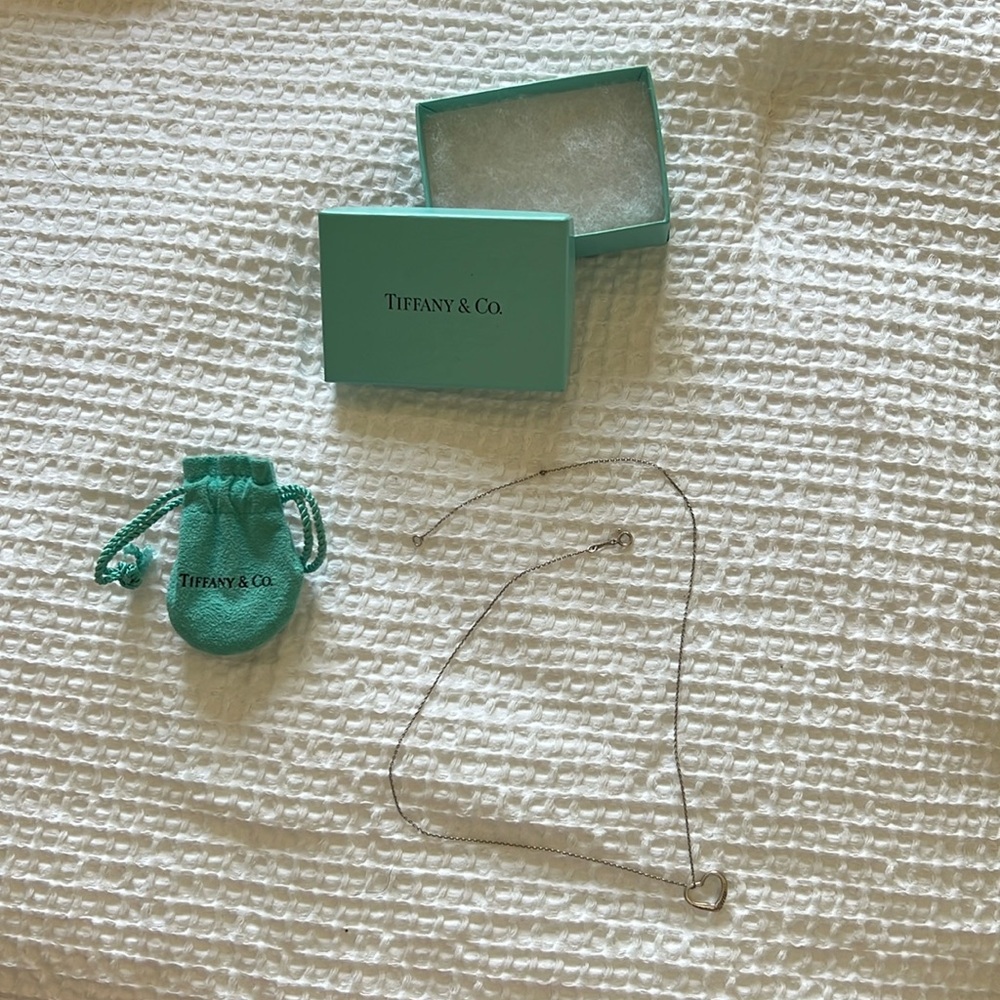 Authentic Tiffany & Co. heart necklace
